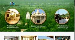 Desktop Screenshot of ganeshpurigurudevchaya.com